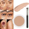 QIC High Coverage Concealer Cover Anti Dark Circle Freckle Lasting Waterproof Foundation BB Cream for Face Makeup Base Cosmetics