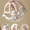 Removable Rattle & Sensory Teether Bed Bell Silicone Montessori Ball Newborn Baby Toys Children's Kids Gift Development Games