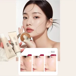 Rice Brighten Makeup Primer Lasting Hydrating Moisturizing Oil Control Shiny Natural Face Base Cream Primer Facial Base Primer