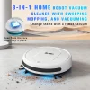 Robot Vacuum Cleaner, 3-in-1, Sweeping, Mopping, Vacuuming In One, 4, 000 Pa Powerful, 90 Minutes Battery Life, Low Noise
