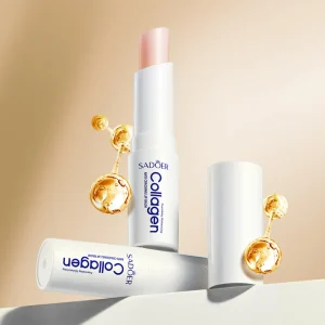 SADOER collagen Moisturizing lip balm nourishing anti-cracked Long-Lasting Hydration Stick Lip skin care