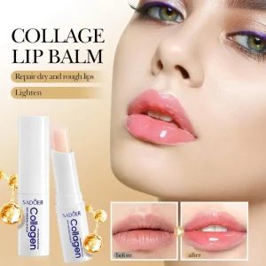 SADOER collagen Moisturizing lip balm nourishing anti-cracked Long-Lasting Hydration Stick Lip skin care