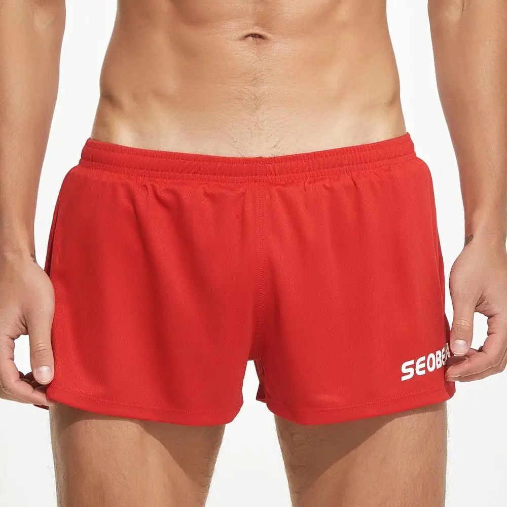 SEOBEAN Men's Summer Shorts Gyms Fitness Workout Sports Shorts Quick-Drying Beach Shorts Loose Joggers Casual Shorts Homewear - Image 4