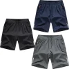 Summer Casual Shorts Men Breathable Beach Shorts ice silk Comfortable Fitness Basketball Sports Short Pants Male running shorts