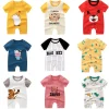 Summer Romper Baby Girls Clothes Cotton Short Sleeved Jumpsuit Newborn Baby Boy Clothes Bodysuit For Newborns