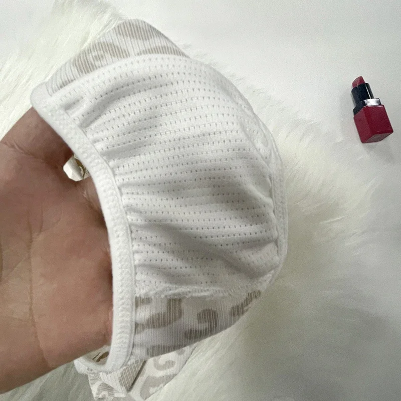 Summer Set New Women's Leopard Print Traceless and Steel Rim Bra Adjustable Shoulder Strap Back Women's Underwear Set - Image 5