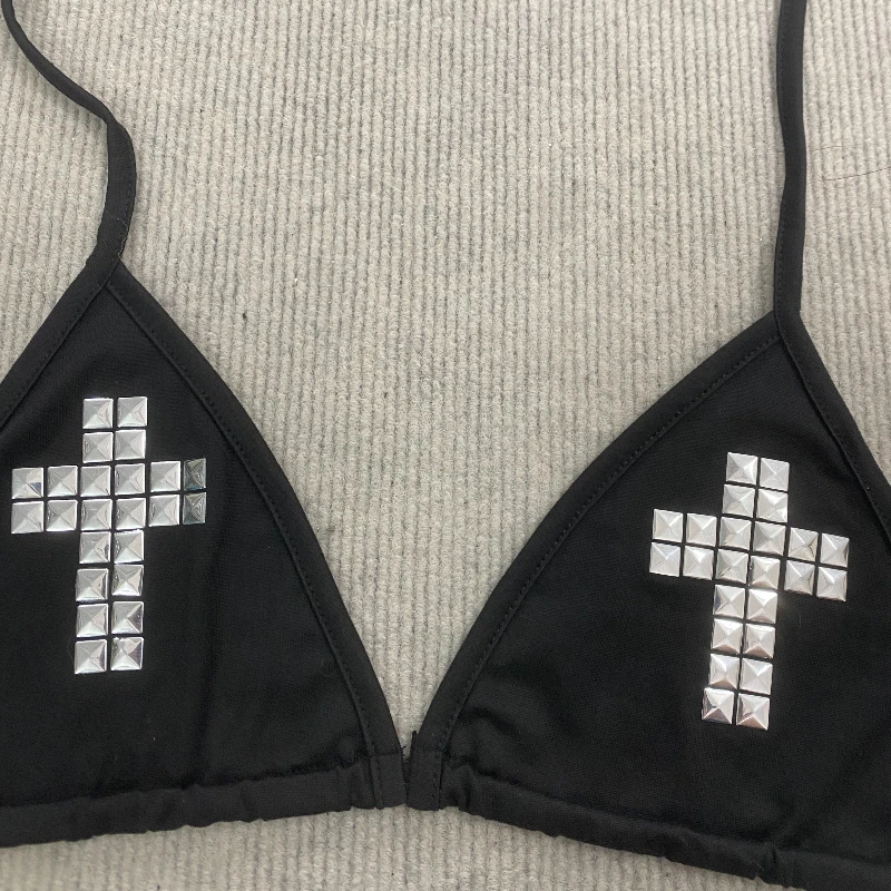 Summer new sexy solid color foreign trade bikini bikini women's beach vacation ins - Image 6