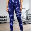 Super Soft High Waisted Tie Dye Leggings for Women Yoga Running Gym No See Through Workout Athletic Tights Gym Fitness