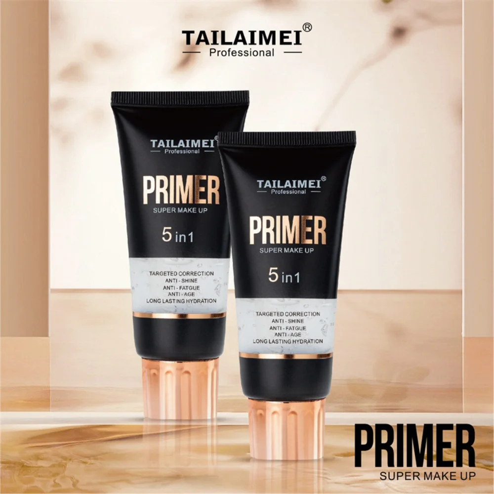 TLM TAILAIMEI 5 in 1 Primer Maquillaje Oil Control Long Lasting Moisturizing Primer Makeup Base Face Primer Gel F228-B - Image 2