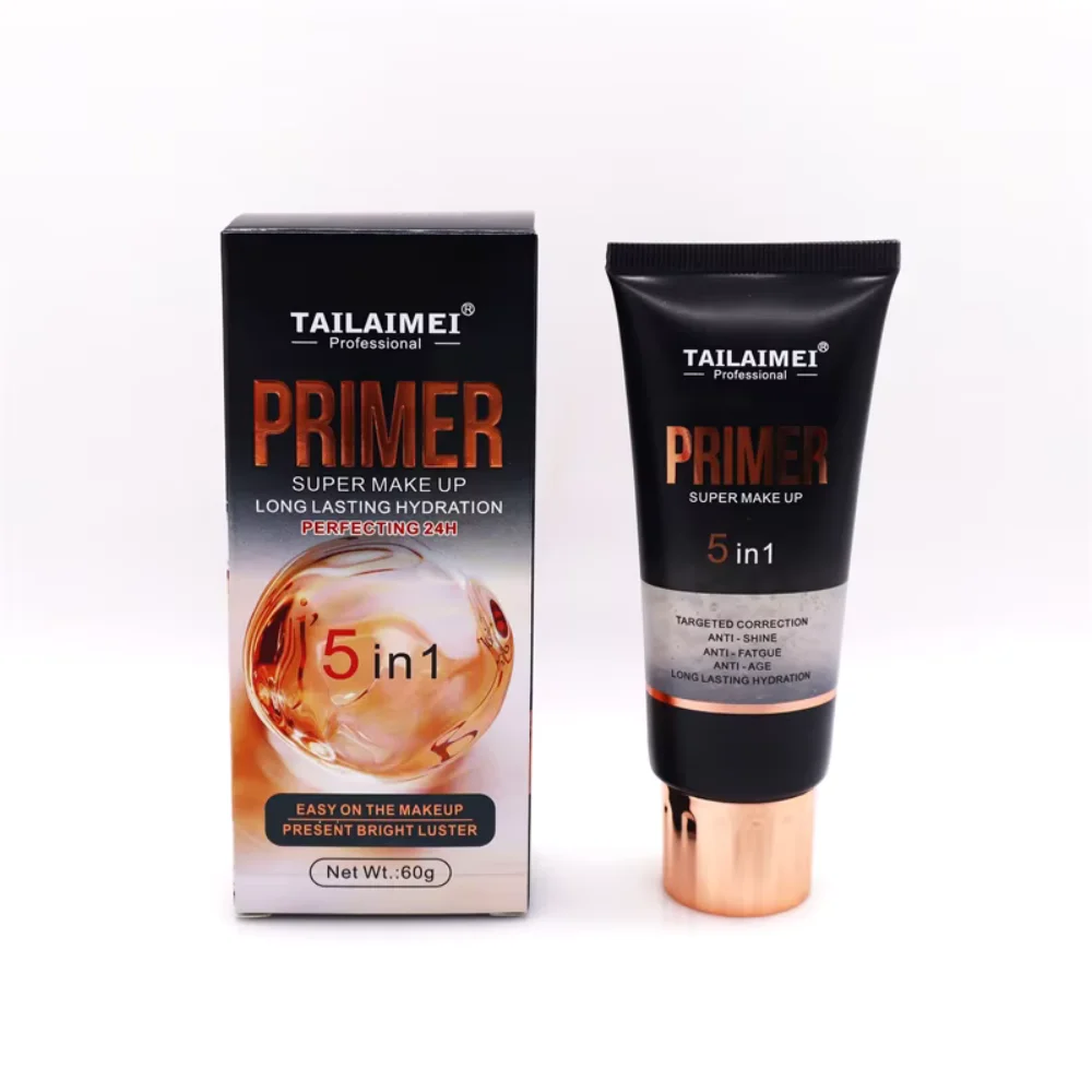 TLM TAILAIMEI 5 in 1 Primer Maquillaje Oil Control Long Lasting Moisturizing Primer Makeup Base Face Primer Gel F228-B - Image 6