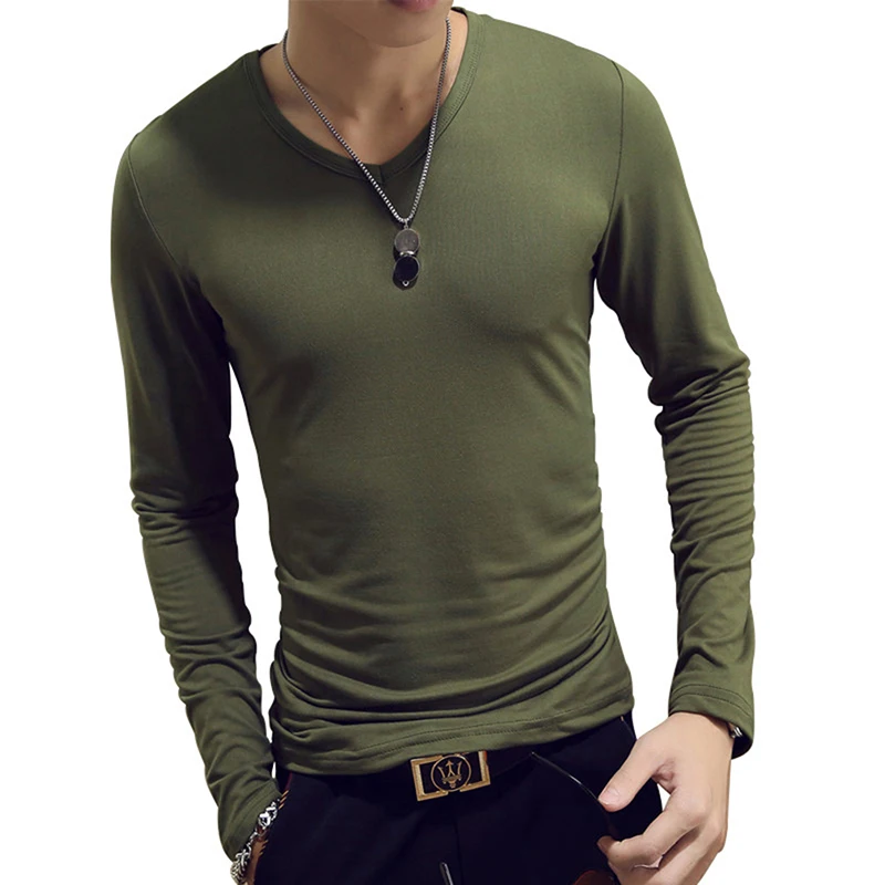 Tennis T Shirts Men Long Sleeve T-Shirt Sportswear Fitness T Shirts for Men Slim Fit T Shirts Designer Solid Tees Tops - Image 6