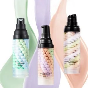 Three-color Repair And Isolation Cream Protective Primer Before Makeup Moisturizing Isolation Milk 40g