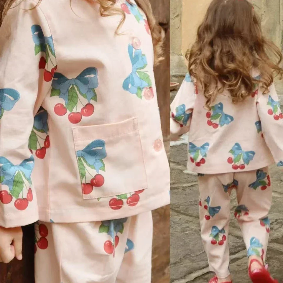 Toddler Girls Clothes Set 2025 KS Girl's Pants Kids Full Print Overalls Denim Dress Jeans Children Outwear - Image 5