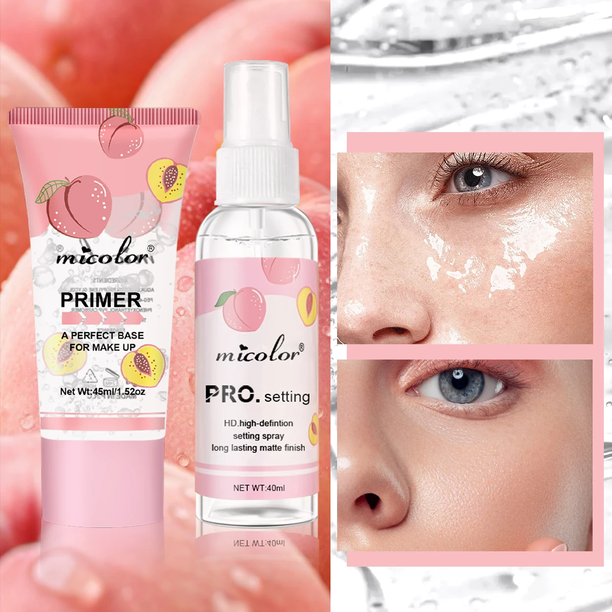 Transparent Jelly Primer Makeup Base Color Rendering Long Lasting Makeup Holding Pre Makeup Base Cream 45ml/1.52oz - Image 6