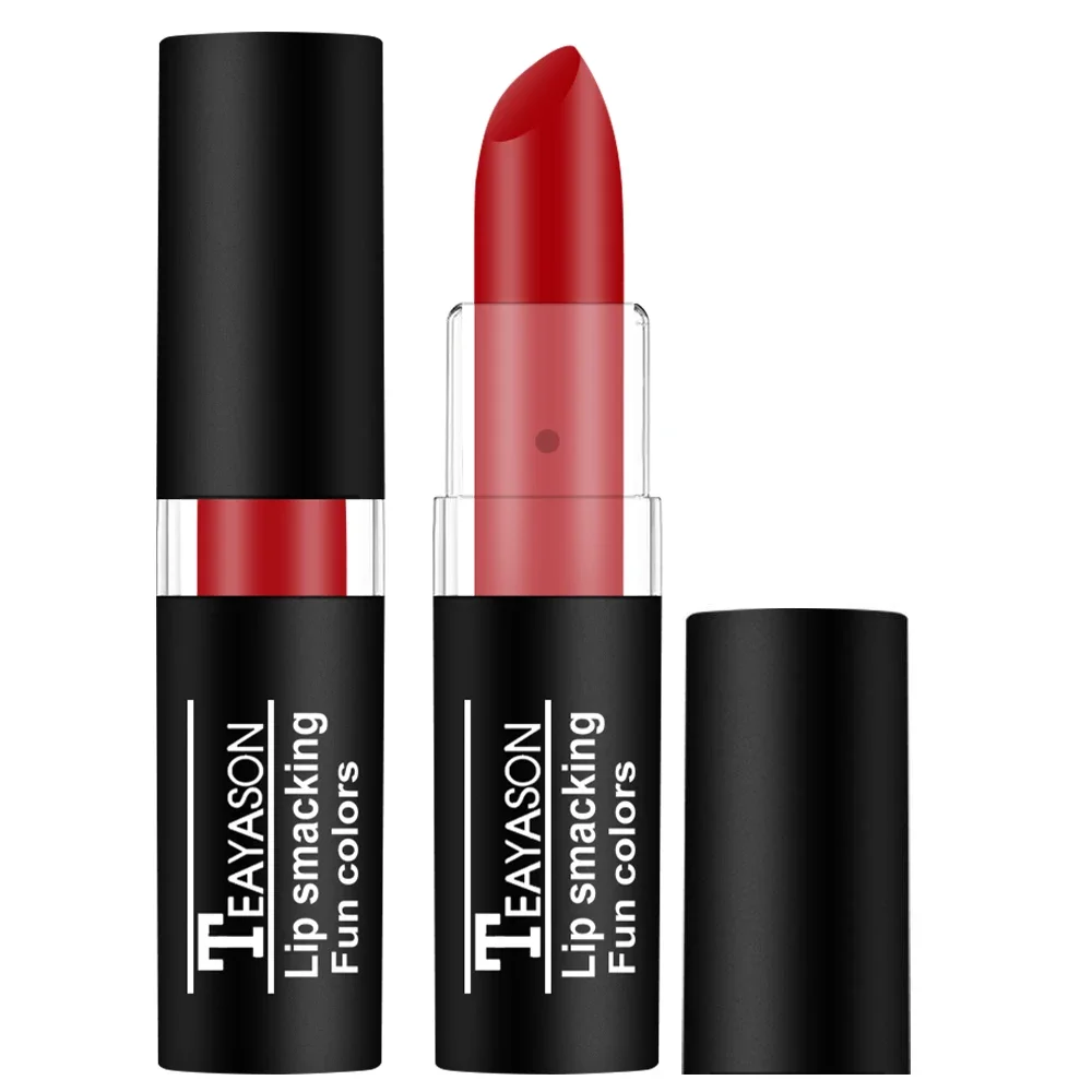 Vampire Cosplay Matte Lipstick Moisturizing Long Lasting Waterproof Non Fade Black White Colorful Lip Gloss - Image 4