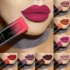 Velvet Matte Liquid Lipstick Waterproof 17 Long Lasting Colors Non Stick Cup Kissproof Smooth Soft Lip Makeup for Girls