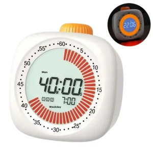 Visual Study Timer Kids Timer for Studying Kitchen Clock Pomodoro Digital Children's Visual Time Child Countdown Tools Bar