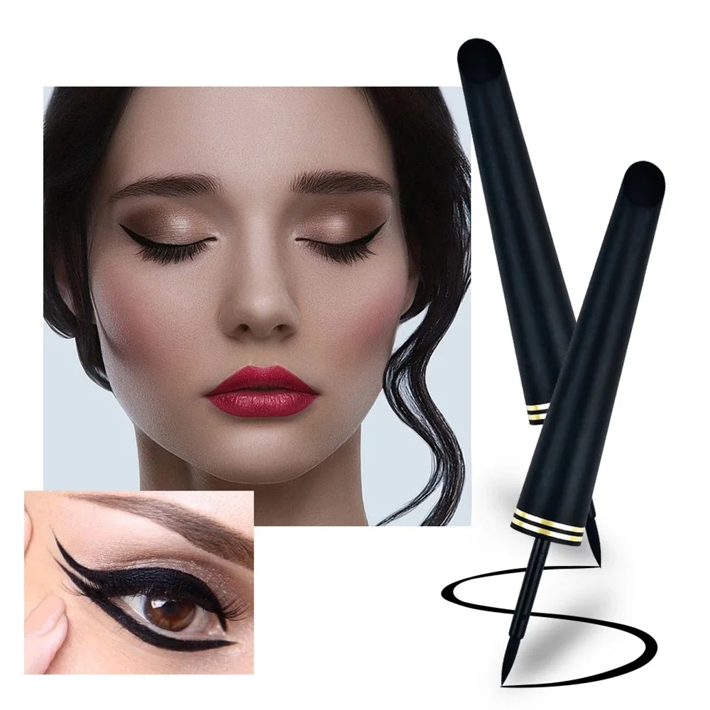 Waterproof Eyeliner Liquid Hard Head Quick Dry Sweatproof Not Blooming Long Lasting Eyeliner Pen Cosmetics Maquiagem - Image 2