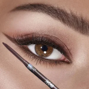 Waterproof Eyeliner Pen Brown Lying Silkworm Pen Soft Easy Wear Quick Dry Smooth Eye Liner Long Last Lower Eyelash Pen Makeup