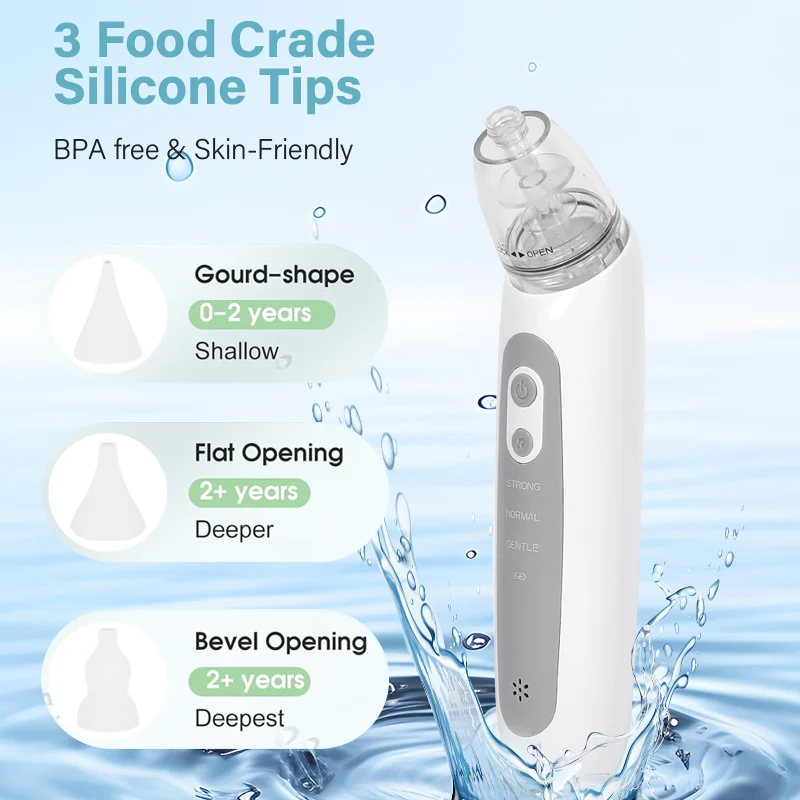 Wholesale & Dropshipping New Pattern Baby Electric Nasal Aspirator Charging Version Aspirator Suck Out Prevent Nasal Congestion - Image 2