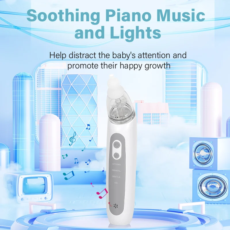 Wholesale & Dropshipping New Pattern Baby Electric Nasal Aspirator Charging Version Aspirator Suck Out Prevent Nasal Congestion - Image 3