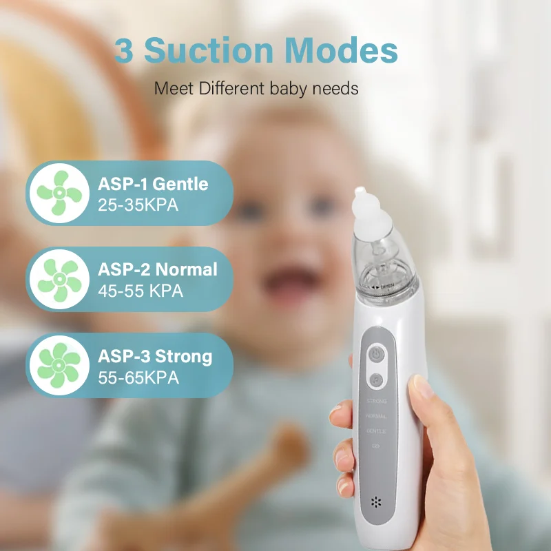 Wholesale & Dropshipping New Pattern Baby Electric Nasal Aspirator Charging Version Aspirator Suck Out Prevent Nasal Congestion - Image 4