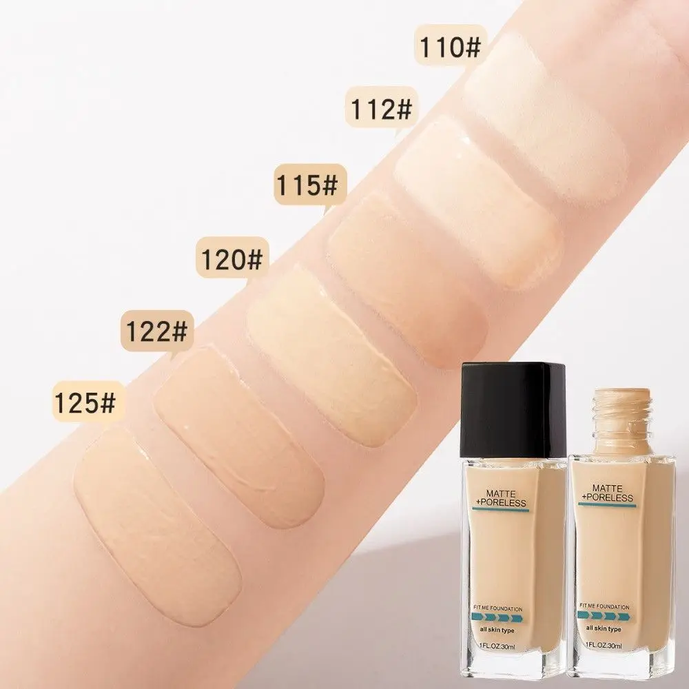Women Full Coverage Liquid Foundation Ladies Professional Concealer BB Cream Face Foundation Cosmetics Waterproof Makeup Base - Image 2