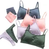 Women Seamless Bra And Panties Set Sexy High Waist Briefs Wire Free Bra Female Sexy Underwear Brazilian Panties Lingerie Set