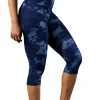 Women's High Waisted Capri Pants Super Soft Tummy Control No See Through Workout Yoga Running Athletic Gym Leggings