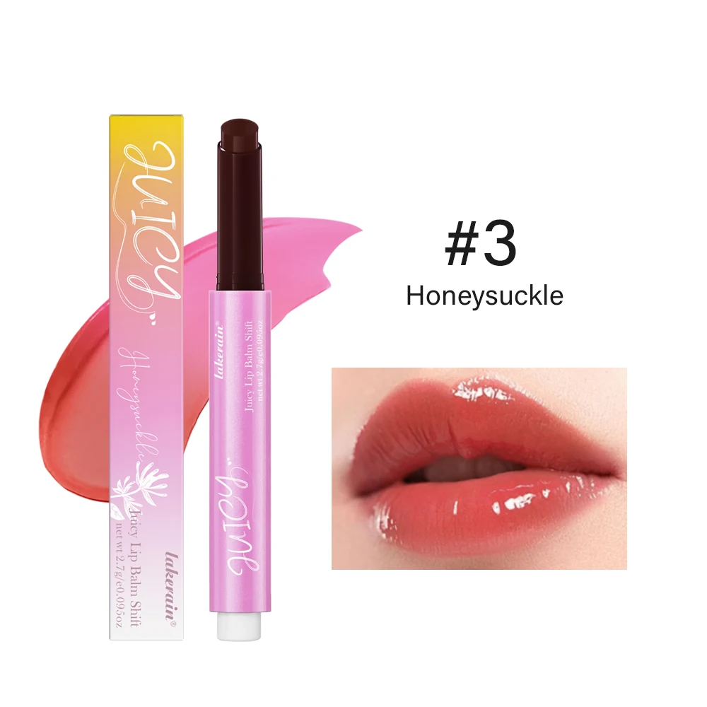 juicy lip balm gloss Color Change Hydrating & Nourishing Lip Gloss Balm with Vitamin E Lip Balm Long Lasting Moisturizing Lipst - Image 2