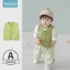 【Youqi】Chinese Baby Vest for 0-2 Year Olds, Boys and Girls, Autumn and Winter Inner Wear, Warm Vest, Children's Padded Jacket