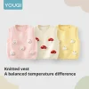 【Youqi】Chinese Baby Vest for Infants Aged 0-2 Years, Baby Sleeveless Jacket, Small Age Group Warm Outerwear, Children's Vest