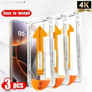 1-3PCS Anti-Scrtch Dust Free For Xiaomi Poco X7 Pro Screen Protector Clear Oleophobic Coating Easy Installation Tempered Glass