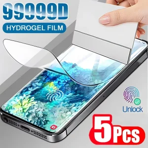 1-5PCS Hydrogel Film For Samsung S25 Ultra S24 S23 S22 S21 Ultra Screen Protector Samsung S25 FE S20 FE S24 Plus Protective Film