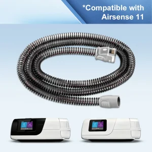 1.8m S11 Replacement Hose for S11 Machine Flexible CPAP Tube Enhanced Comfort Compatible with S11 Ventilator Reusable CPAP Tube