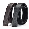 100 120 130 140 150 160 170 180cm Automatic Belt without Buckle Men Width 3.5cm No Buckle Good Quality Leather Belt Body Strap