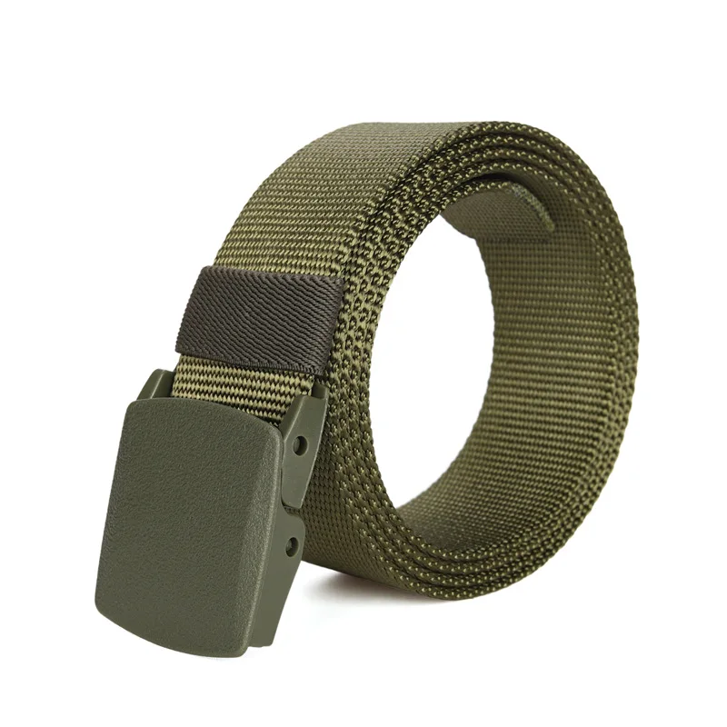 100-120cm Military Automatic Buckle Nylon Belt Outdoor Hunting Multifunctional Tactical Canvas Belt High Quality Men Belt - Image 5
