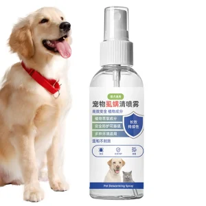 100ml Pet Insect Repellent Spray Drive Away Fleas Lice Ticks Relieve Skin Itching Suitable For Deworming Cats/Dogs