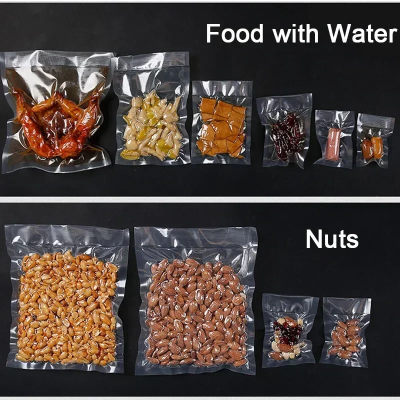 100pcs Food Vacuum Sealer Bags for Sous Vide Food Saver Kitchen Storage Bag BPA-Free Vacuum Packaging Bags Kitchen Tool - Image 3
