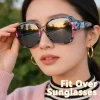 1/2/3PC Sunglasses Fit Over Glasses Polarized for Men Women, Wrap-Around Glasses UV400 Protection for Driving and Outdoor T01