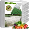 1/2pcs Fruit Tree Insect Net Greenhouse Vegetable Plant Net Large Garden Mesh Cover Anti-Bird Insect-proof White Protective Net