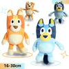 16-30cm Blueyed Dog Bingo Plush Toy Cuddly Soft Stuffed Cartoon Dog Animal Doll for Family Christmas Gift Birthday Toys!!