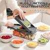 16 IN 1 Multifunctional Vegetable Chopper Handle Food Grater Egg Liquid Separator Peeler Vegetable Slicer Dicer Kitchen Cutter