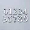 1PC Self Adhesive 3D Number Stickers Room House Number Plate Sign for Home Apartment Cabinet Table Mailbox Outdoor Door Numbers