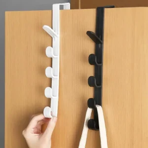 1Pc Hooks Over The Door Home Organizer Rack Hook Behind the Door Clothes Coat Hat Towel Hanger Bedroom Bathroom Accessories