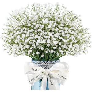 1Pcs 63cm Artificial Flowers Plastic Gypsophila DIY Floral Bouquets For Handmade Wedding Party Home Decoration Vase Accessories