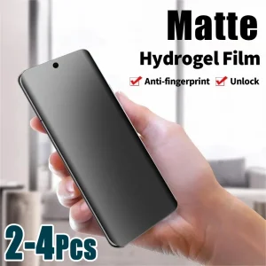 2-4pcs Matte Frosted Hydrogel Flexible Soft Film for Xiaomi 15 14 Ultra Civi 13 12 12S 11 13T 12T 11T Pro Screen Protector Film