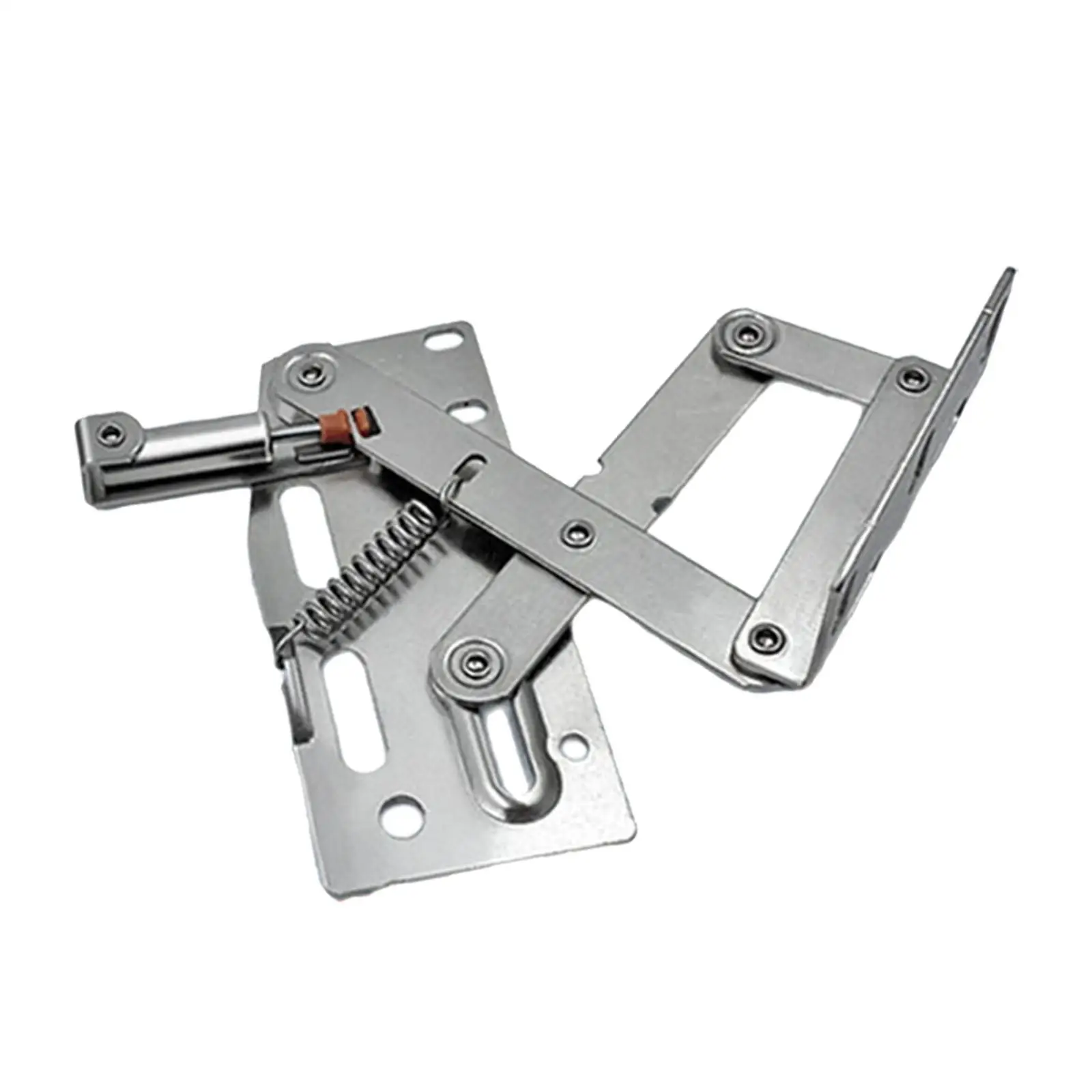 2 Pieces Tip Out Tray Hinges Practical Sturdy Space Optimization Spare Parts Scissor Damping Hinge for Kitchen Cabinet Doors