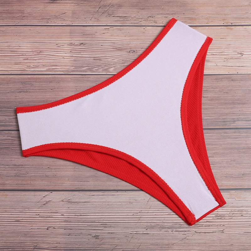2024 New Bikini High Waist Strapless Sexy Bikini Women Swimwear Women Fashion Swimsuit Padded Bathing Suit Monokin Pure Color - Image 6