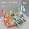 2025 Latest Children's Desktop Game-Fingertip Basketball Basketball Shooting Board Catapult Fingertip Basketball Table Games